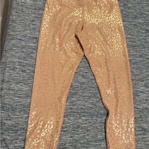 ZYIA Activewear in Peach and Gold